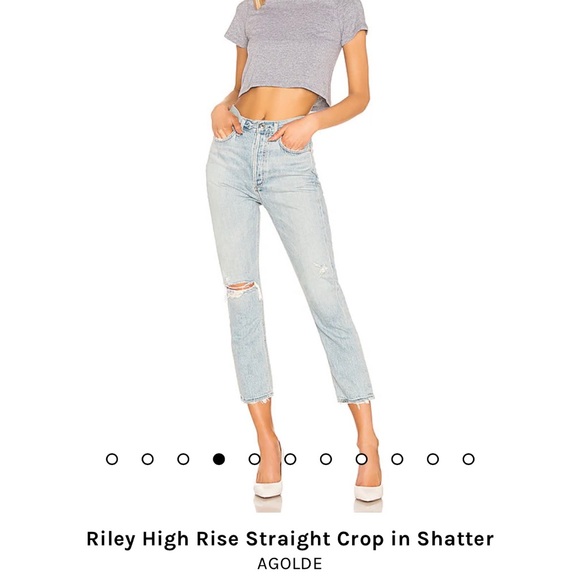 Agolde Riley high rise jeans - Picture 4 of 4